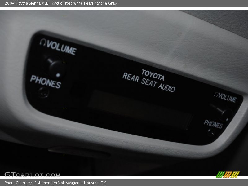 Arctic Frost White Pearl / Stone Gray 2004 Toyota Sienna XLE