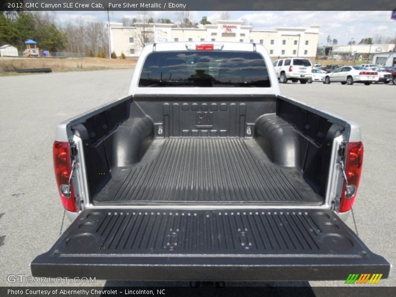 Pure Silver Metallic / Ebony 2012 GMC Canyon SLE Crew Cab