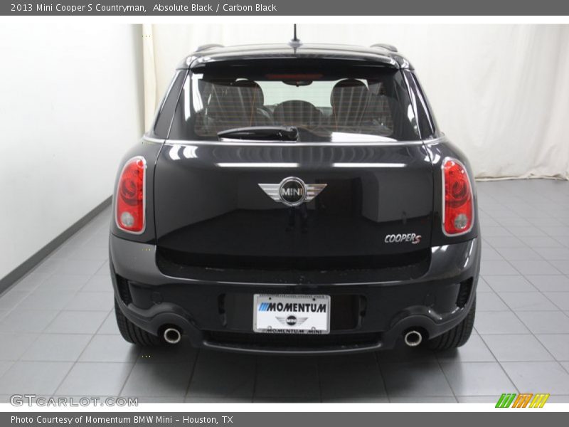 Absolute Black / Carbon Black 2013 Mini Cooper S Countryman