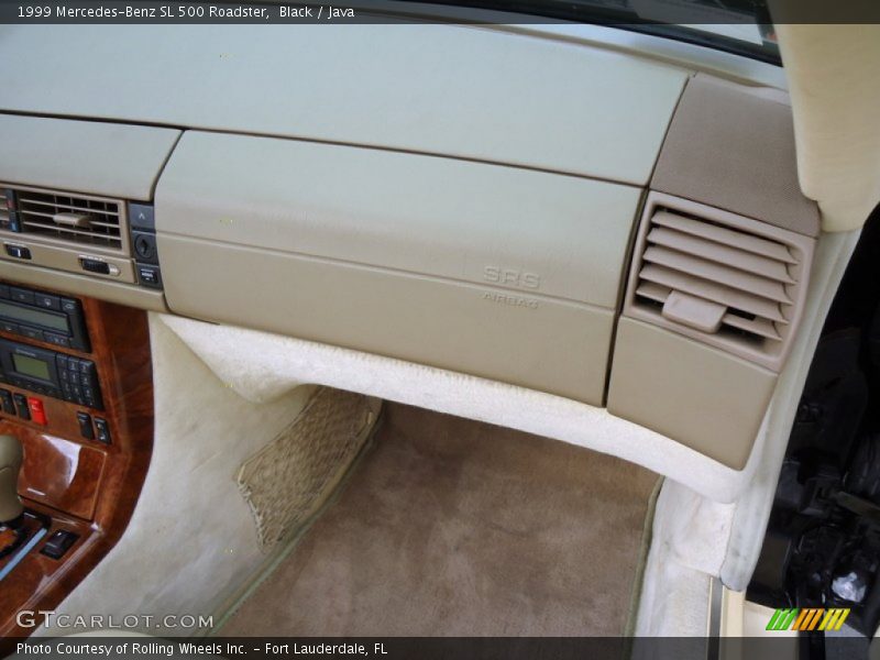 Black / Java 1999 Mercedes-Benz SL 500 Roadster