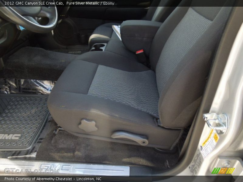 Pure Silver Metallic / Ebony 2012 GMC Canyon SLE Crew Cab