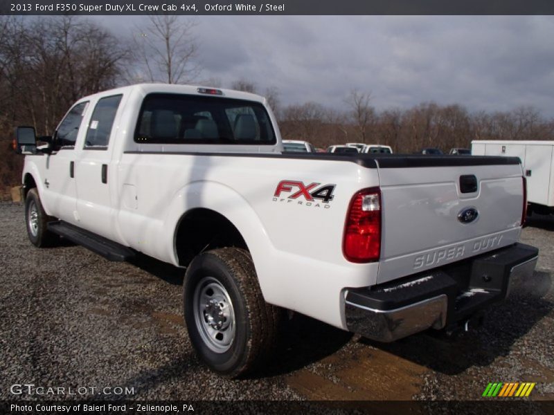Oxford White / Steel 2013 Ford F350 Super Duty XL Crew Cab 4x4