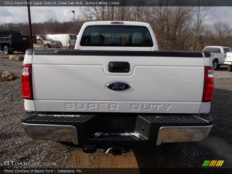 Oxford White / Steel 2013 Ford F350 Super Duty XL Crew Cab 4x4