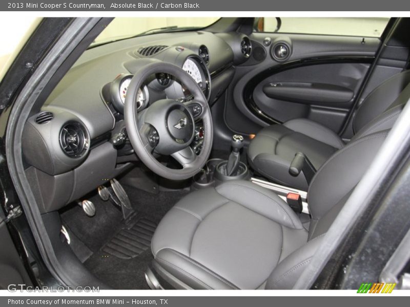 Absolute Black / Carbon Black 2013 Mini Cooper S Countryman