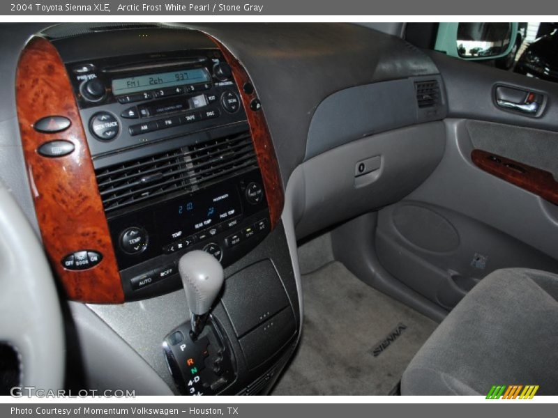 Arctic Frost White Pearl / Stone Gray 2004 Toyota Sienna XLE