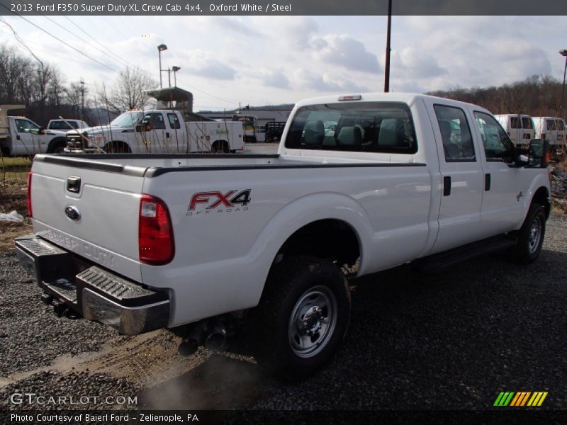 Oxford White / Steel 2013 Ford F350 Super Duty XL Crew Cab 4x4