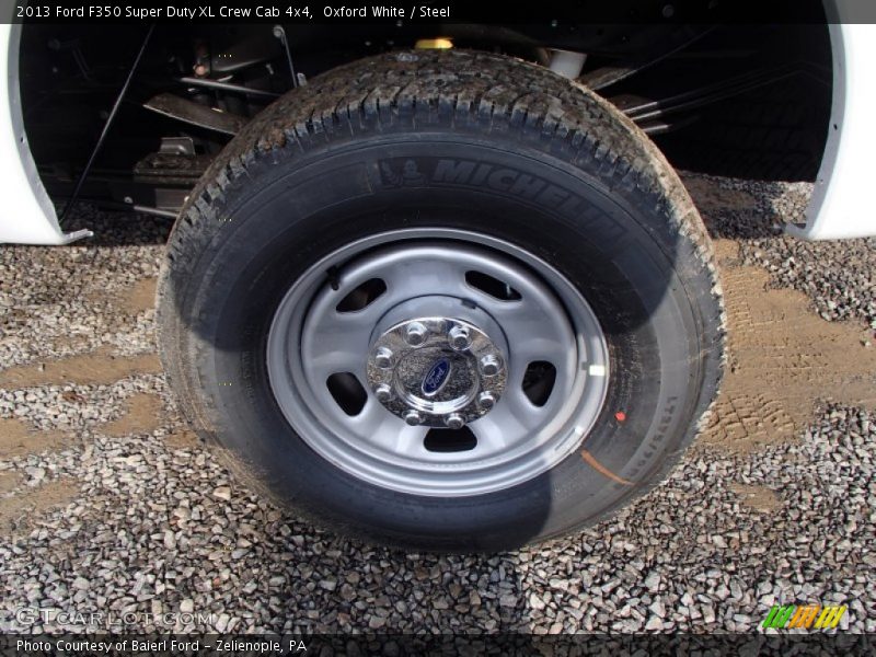 Oxford White / Steel 2013 Ford F350 Super Duty XL Crew Cab 4x4