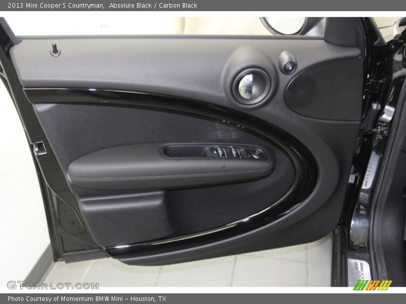Absolute Black / Carbon Black 2013 Mini Cooper S Countryman