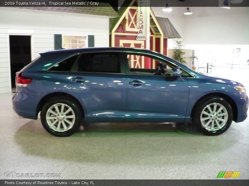 Tropical Sea Metallic / Gray 2009 Toyota Venza I4