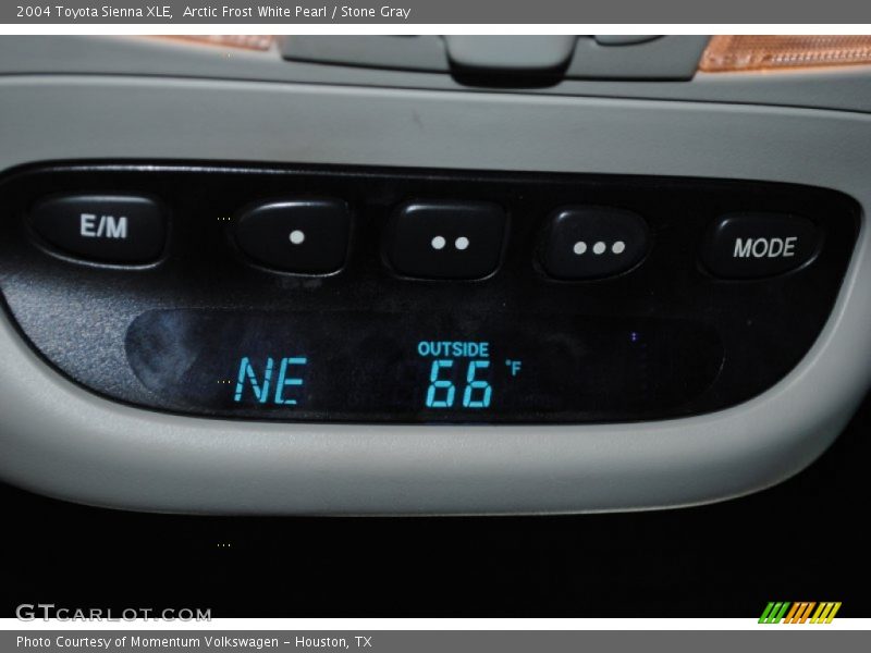Arctic Frost White Pearl / Stone Gray 2004 Toyota Sienna XLE