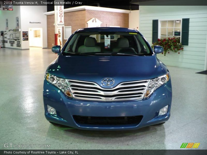 Tropical Sea Metallic / Gray 2009 Toyota Venza I4