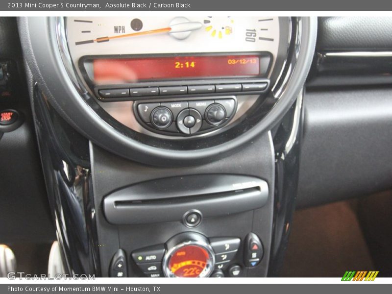 Absolute Black / Carbon Black 2013 Mini Cooper S Countryman