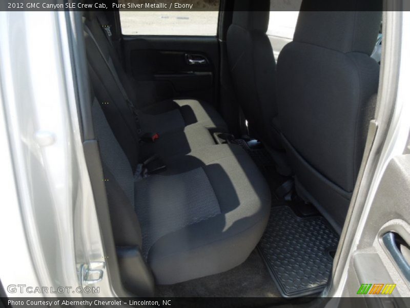 Pure Silver Metallic / Ebony 2012 GMC Canyon SLE Crew Cab