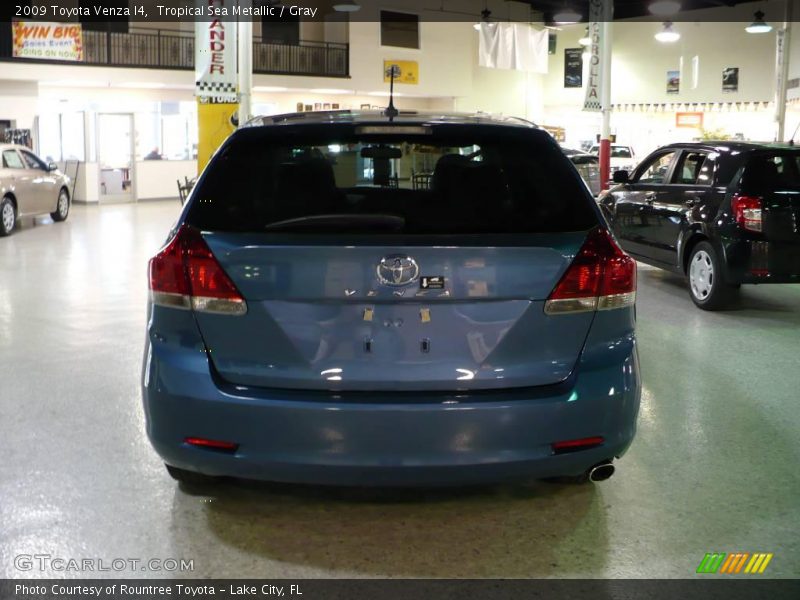 Tropical Sea Metallic / Gray 2009 Toyota Venza I4