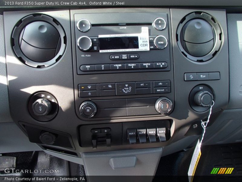 Oxford White / Steel 2013 Ford F350 Super Duty XL Crew Cab 4x4