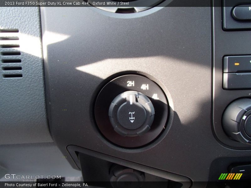 Oxford White / Steel 2013 Ford F350 Super Duty XL Crew Cab 4x4