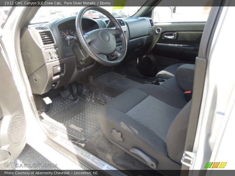 Pure Silver Metallic / Ebony 2012 GMC Canyon SLE Crew Cab