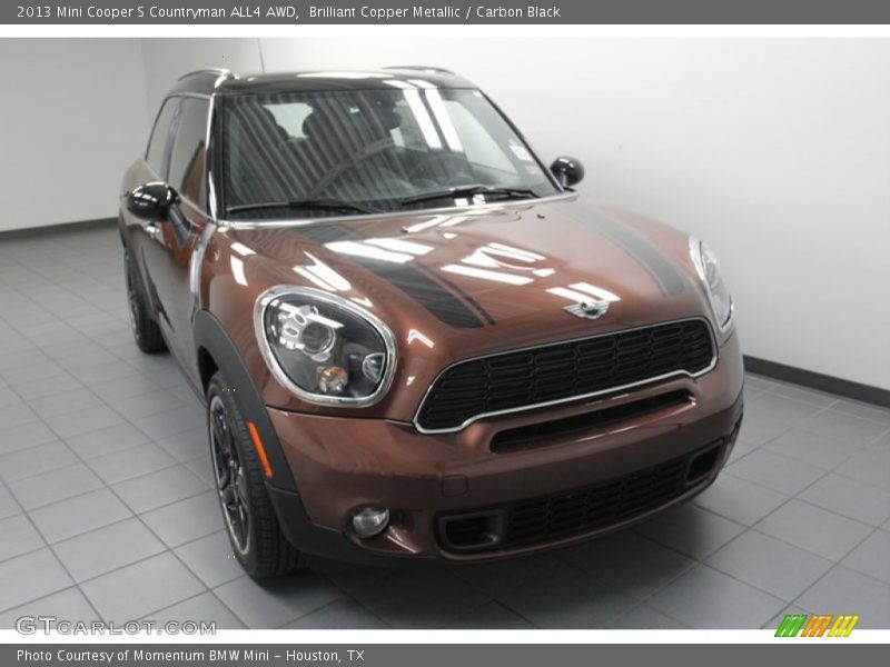Brilliant Copper Metallic / Carbon Black 2013 Mini Cooper S Countryman ALL4 AWD