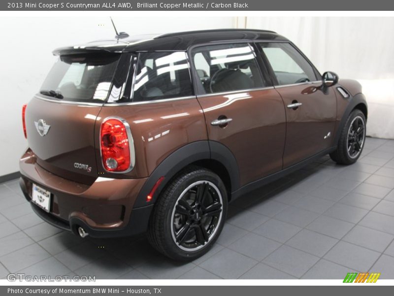 Brilliant Copper Metallic / Carbon Black 2013 Mini Cooper S Countryman ALL4 AWD