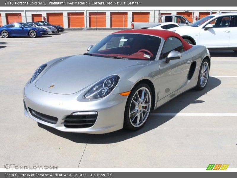 Front 3/4 View of 2013 Boxster S