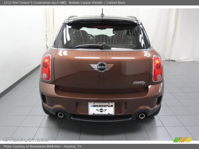 Brilliant Copper Metallic / Carbon Black 2013 Mini Cooper S Countryman ALL4 AWD