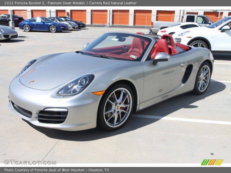 Front 3/4 View of 2013 Boxster S