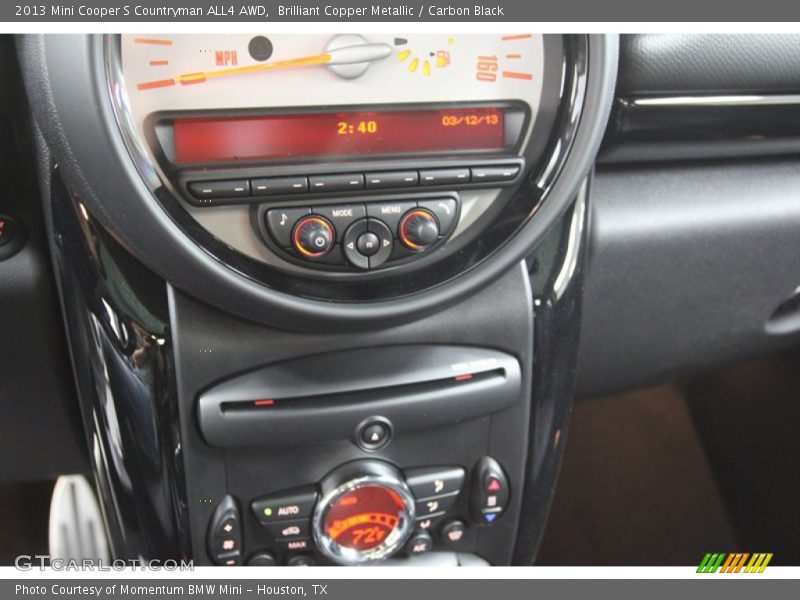 Brilliant Copper Metallic / Carbon Black 2013 Mini Cooper S Countryman ALL4 AWD