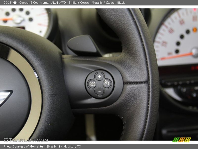 Controls of 2013 Cooper S Countryman ALL4 AWD