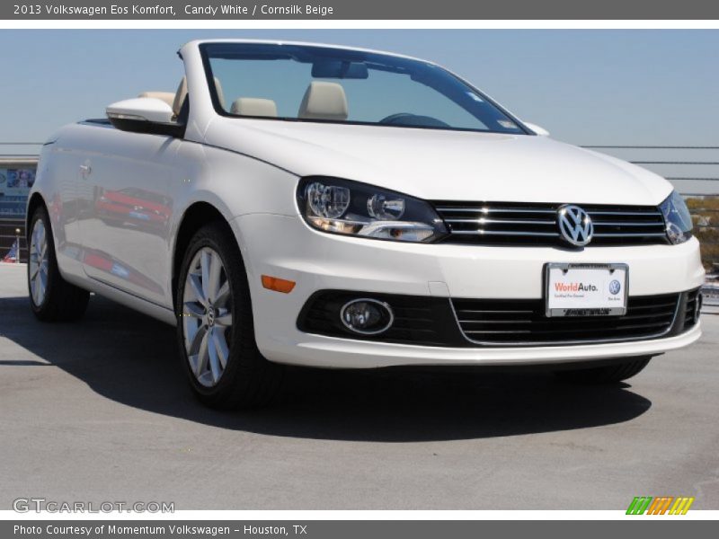 Candy White / Cornsilk Beige 2013 Volkswagen Eos Komfort