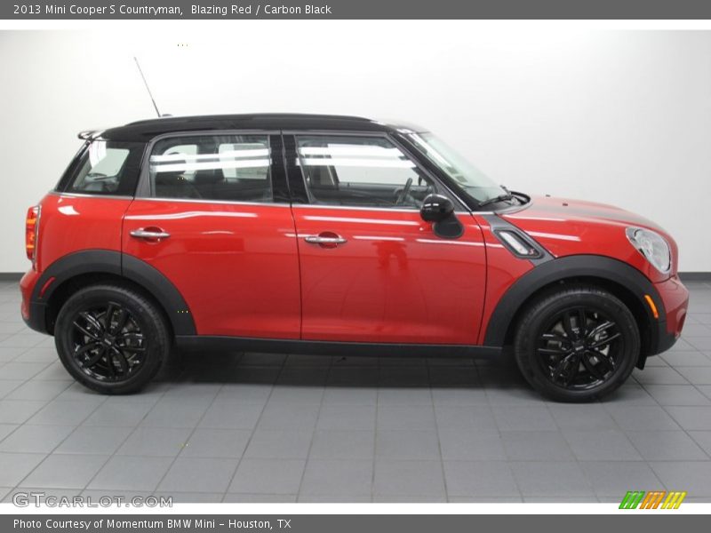 Blazing Red / Carbon Black 2013 Mini Cooper S Countryman