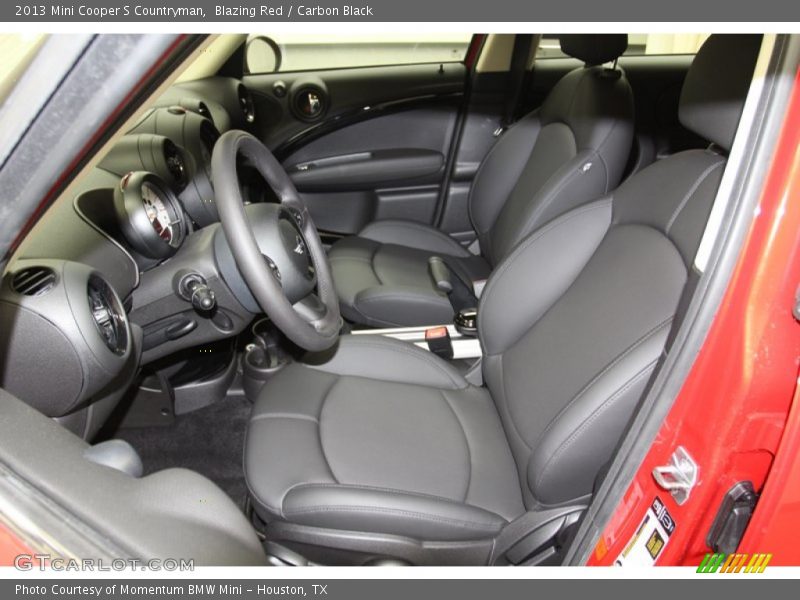 Blazing Red / Carbon Black 2013 Mini Cooper S Countryman