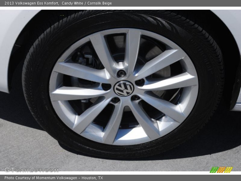 Candy White / Cornsilk Beige 2013 Volkswagen Eos Komfort