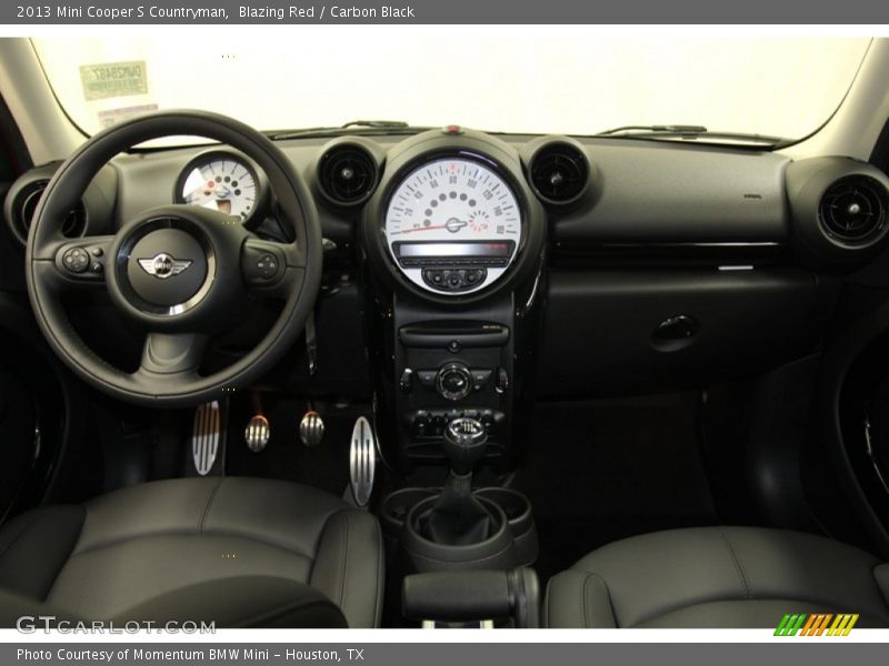 Blazing Red / Carbon Black 2013 Mini Cooper S Countryman