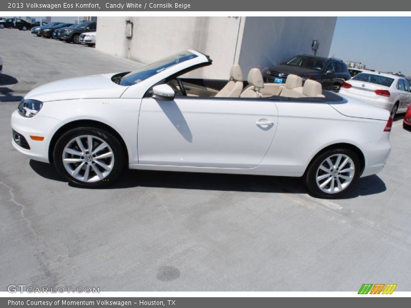 Candy White / Cornsilk Beige 2013 Volkswagen Eos Komfort