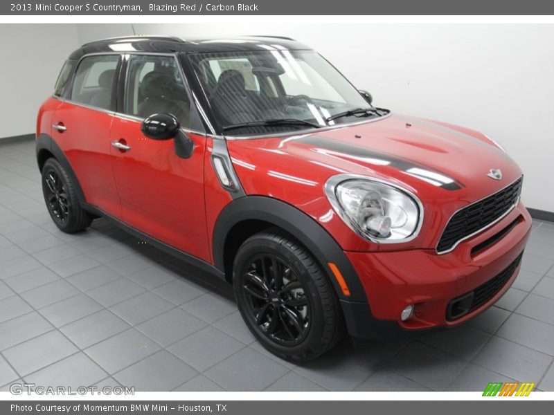 Blazing Red / Carbon Black 2013 Mini Cooper S Countryman