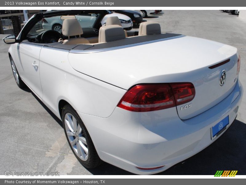 Candy White / Cornsilk Beige 2013 Volkswagen Eos Komfort