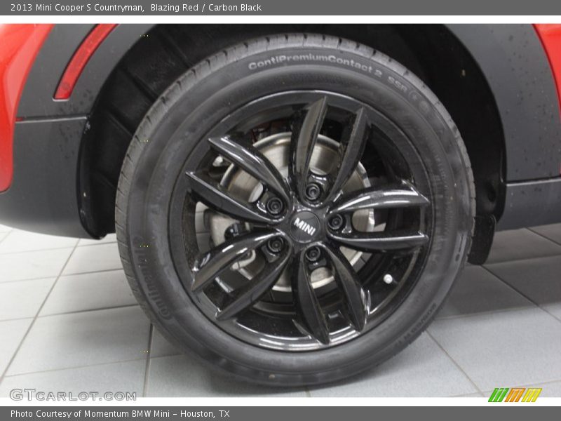Blazing Red / Carbon Black 2013 Mini Cooper S Countryman