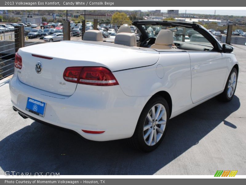 Candy White / Cornsilk Beige 2013 Volkswagen Eos Komfort