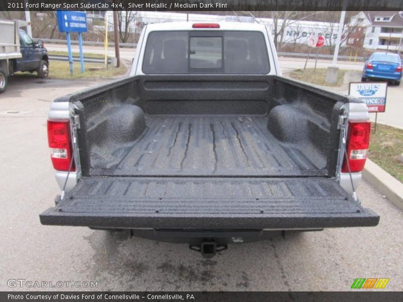 Silver Metallic / Medium Dark Flint 2011 Ford Ranger Sport SuperCab 4x4