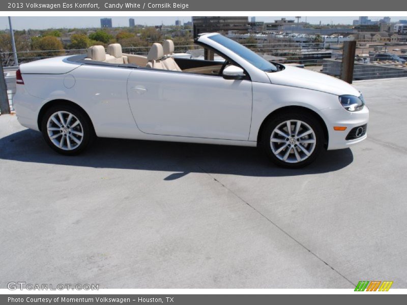 Candy White / Cornsilk Beige 2013 Volkswagen Eos Komfort