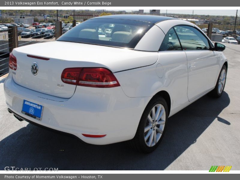 Candy White / Cornsilk Beige 2013 Volkswagen Eos Komfort