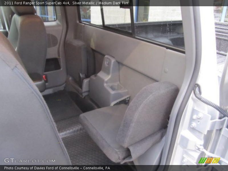 Rear Seat of 2011 Ranger Sport SuperCab 4x4