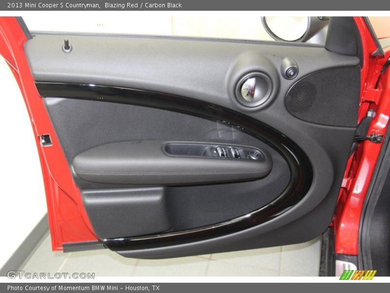 Blazing Red / Carbon Black 2013 Mini Cooper S Countryman