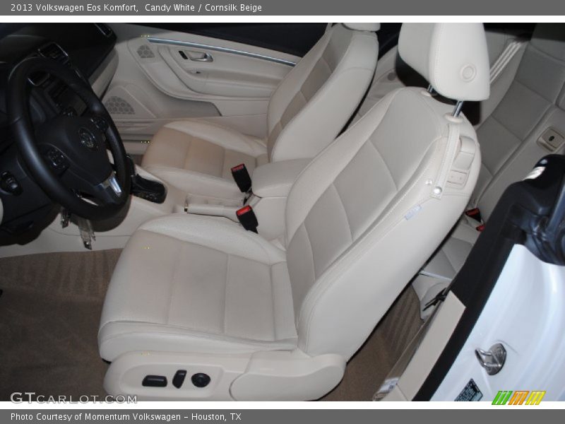 Candy White / Cornsilk Beige 2013 Volkswagen Eos Komfort
