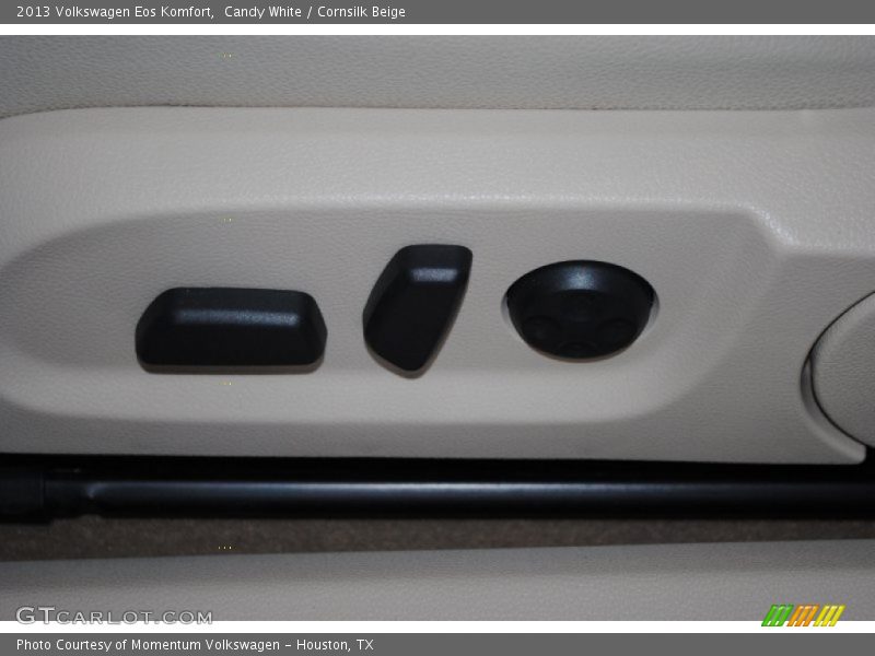 Candy White / Cornsilk Beige 2013 Volkswagen Eos Komfort