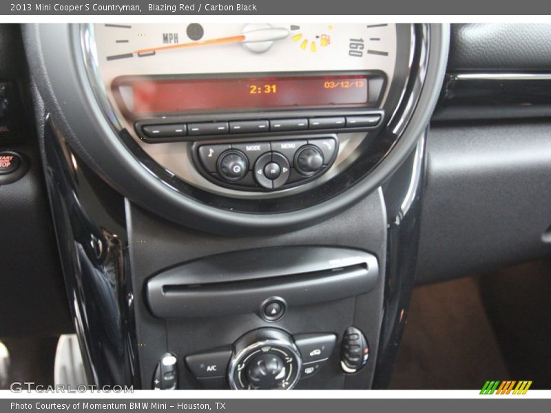 Blazing Red / Carbon Black 2013 Mini Cooper S Countryman