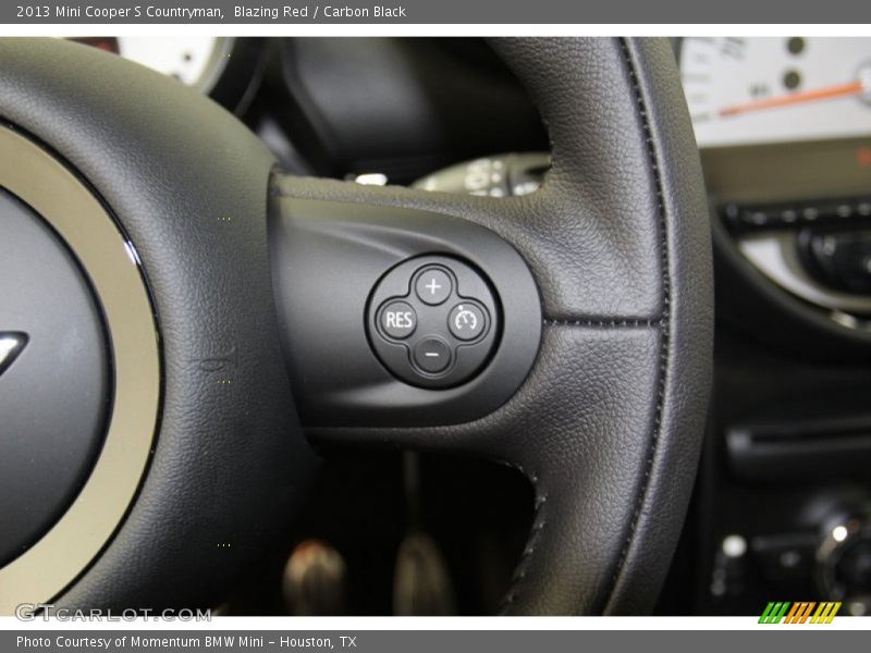 Blazing Red / Carbon Black 2013 Mini Cooper S Countryman