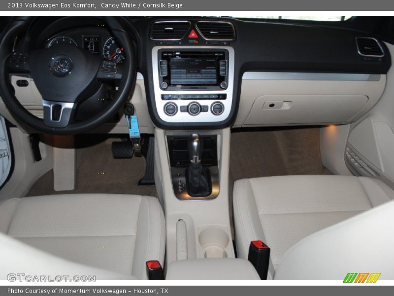 Candy White / Cornsilk Beige 2013 Volkswagen Eos Komfort