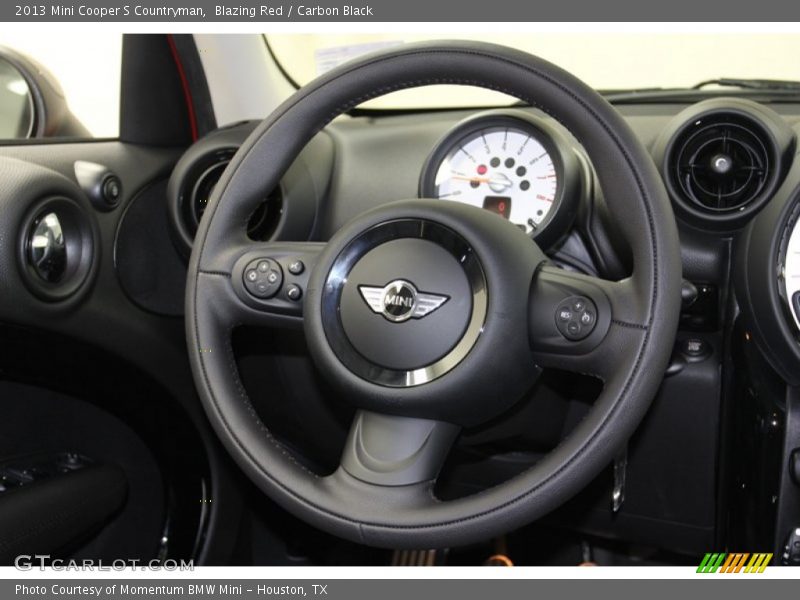 Blazing Red / Carbon Black 2013 Mini Cooper S Countryman