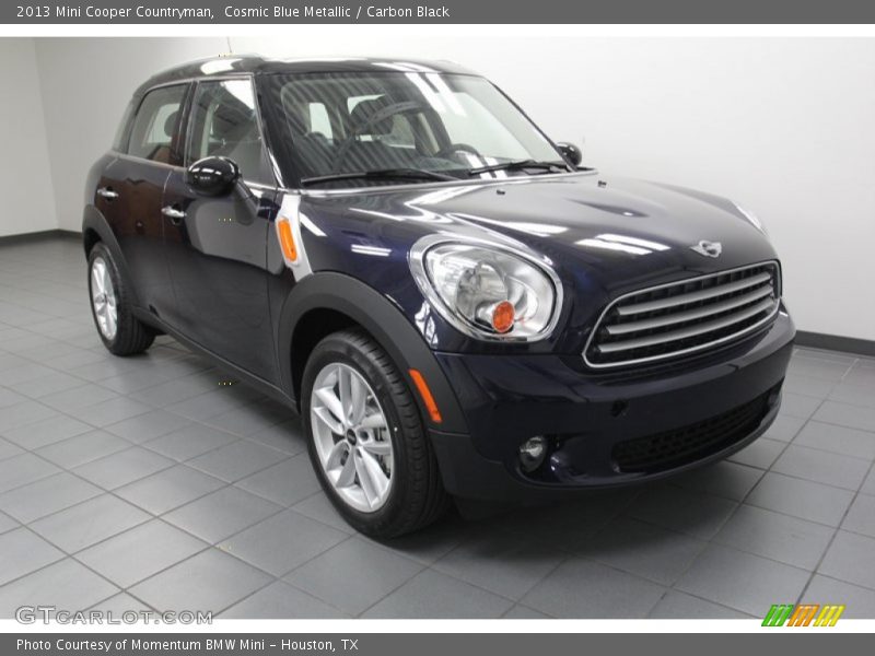 Cosmic Blue Metallic / Carbon Black 2013 Mini Cooper Countryman